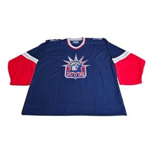 Vintage Starter New York Rangers Lady Liberty Hockey Jersey Men's XXL 90s NHL